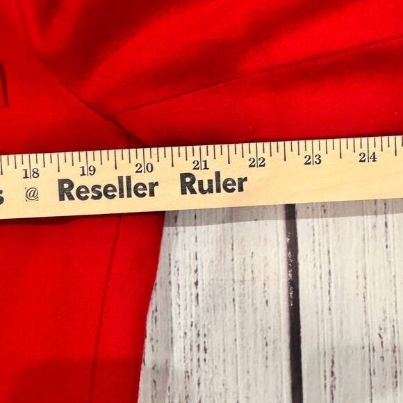 Pendleton Red Virgin Wool Blazer 12 Tall Lined Classic Preppy Jacket - Picture 9 of 10